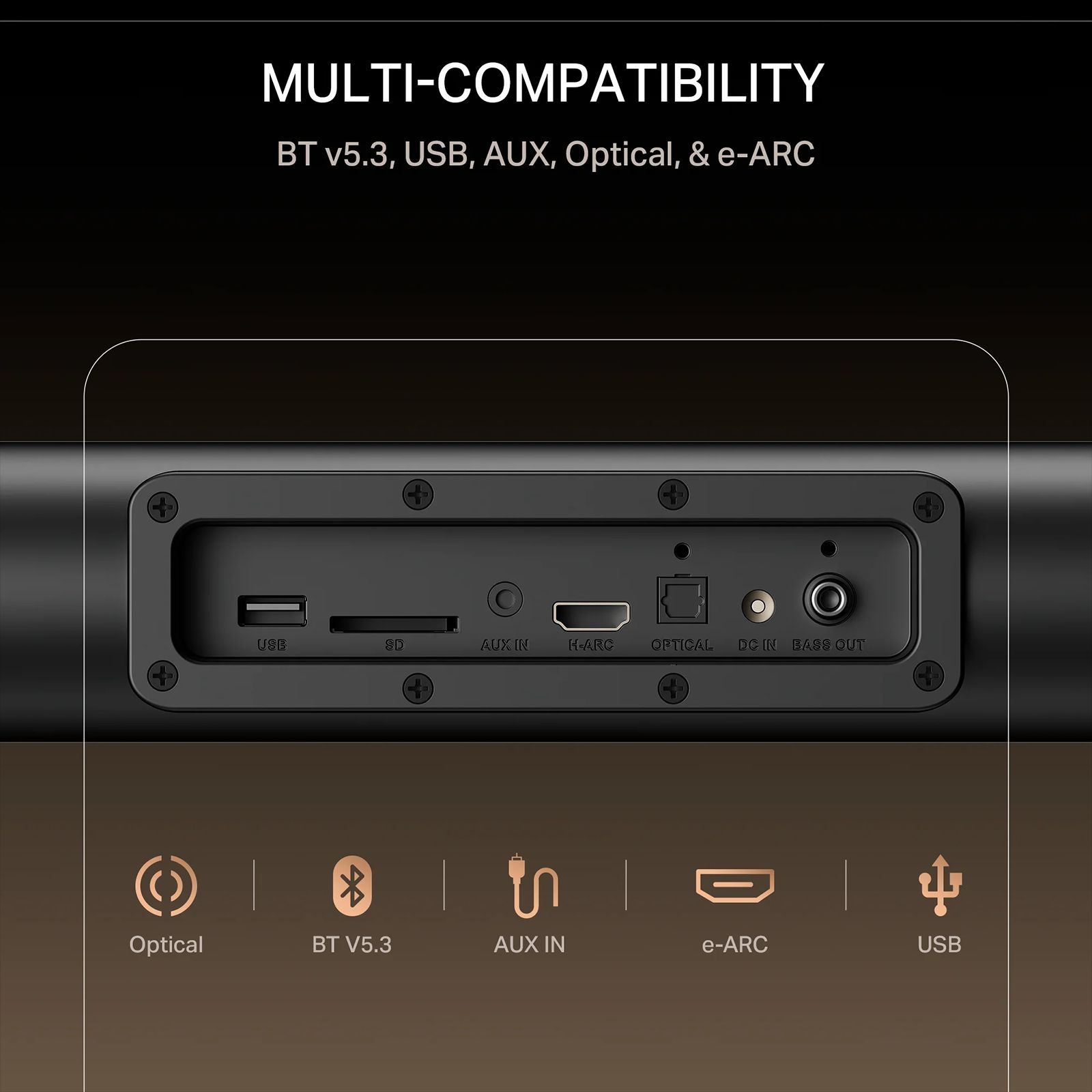 boAt Aavante Prime 5.1 5000DA 500W Soundbar with Remote (Dolby Atmos, 5.1 Channel, Black) boAt Aavante Prime 5.1 5000DA 500W Soundbar with Remote (Dolby Atmos, 5.1 Channel, Black)_9