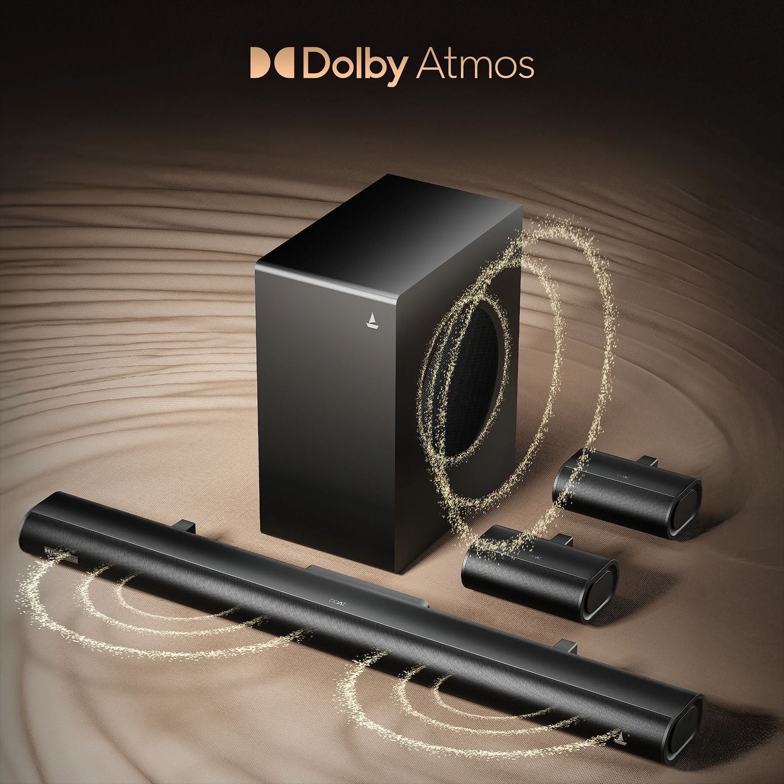 boAt Aavante Prime 5.1 5000DA 500W Soundbar with Remote (Dolby Atmos, 5.1 Channel, Black) boAt Aavante Prime 5.1 5000DA 500W Soundbar with Remote (Dolby Atmos, 5.1 Channel, Black)_4