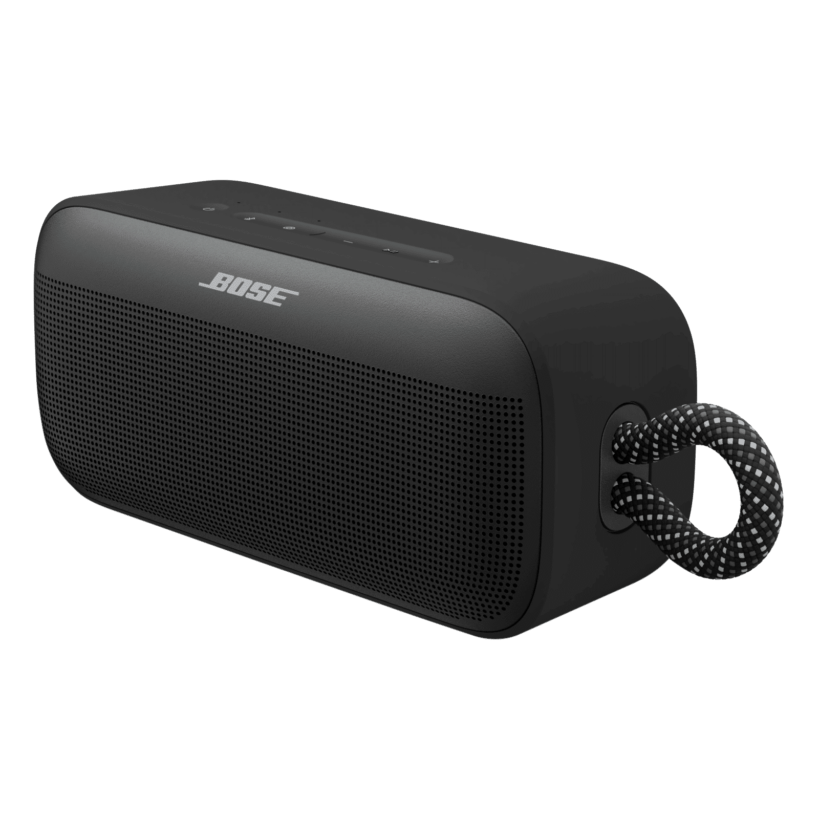 Bose SoundLink Plus 5.25W Portable Bluetooth Speaker (IP67 Water Resistant, 20 Hours Playback Time, Mono Speaker, Black)_3