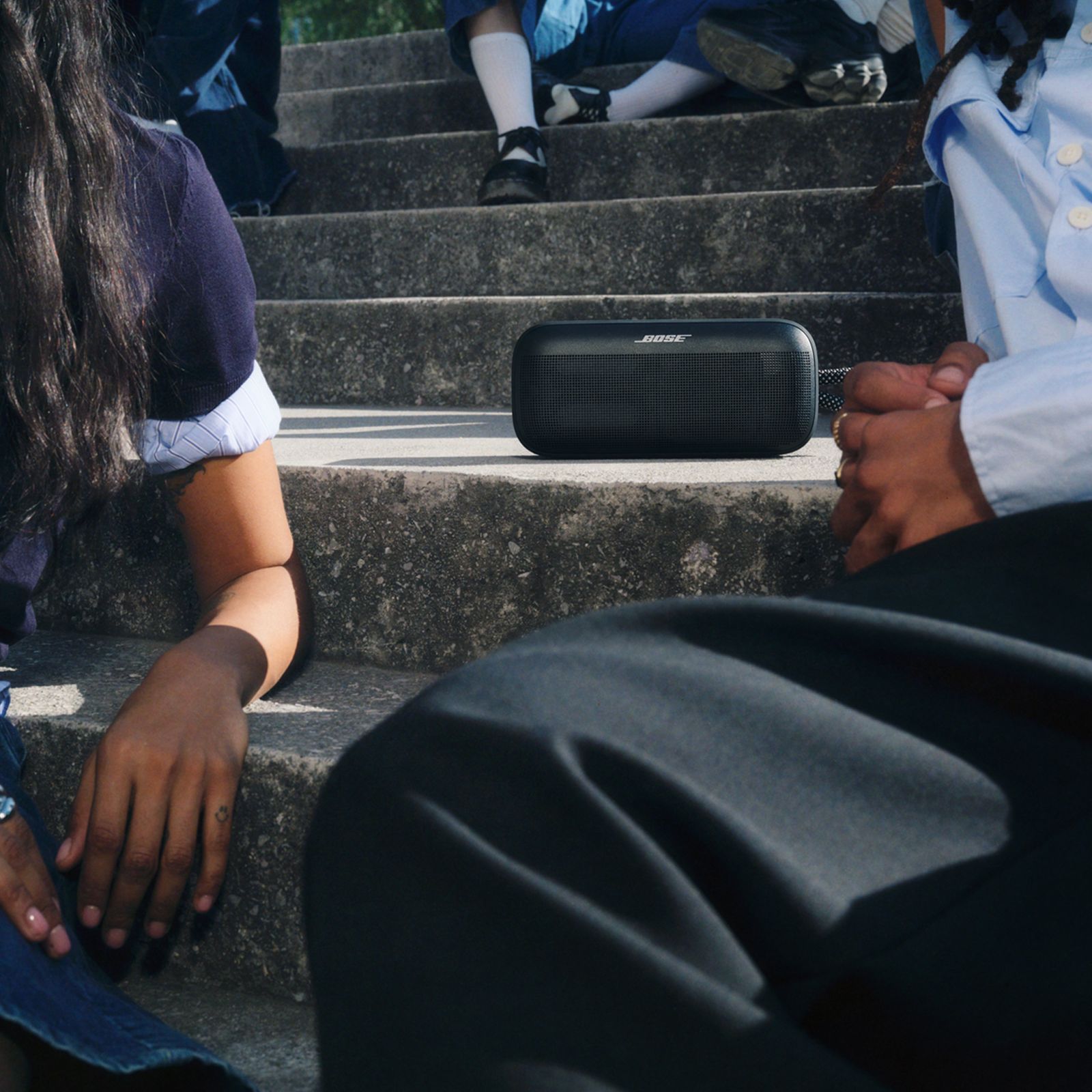 Bose SoundLink Plus 5.25W Portable Bluetooth Speaker (IP67 Water Resistant, 20 Hours Playback Time, Mono Speaker, Black)_8