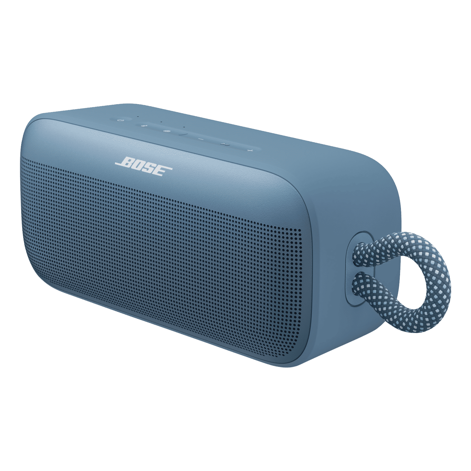 Bose SoundLink Plus 5.25W Portable Bluetooth Speaker (IP67 Water Resistant, 20 Hours Playback Time, Mono Speaker, Blue Dusk)_3