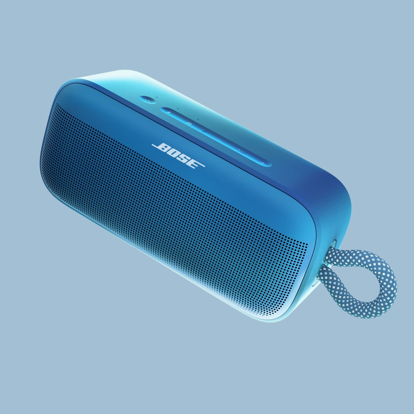 Bose SoundLink Plus 5.25W Portable Bluetooth Speaker (IP67 Water Resistant, 20 Hours Playback Time, Mono Speaker, Blue Dusk)_7