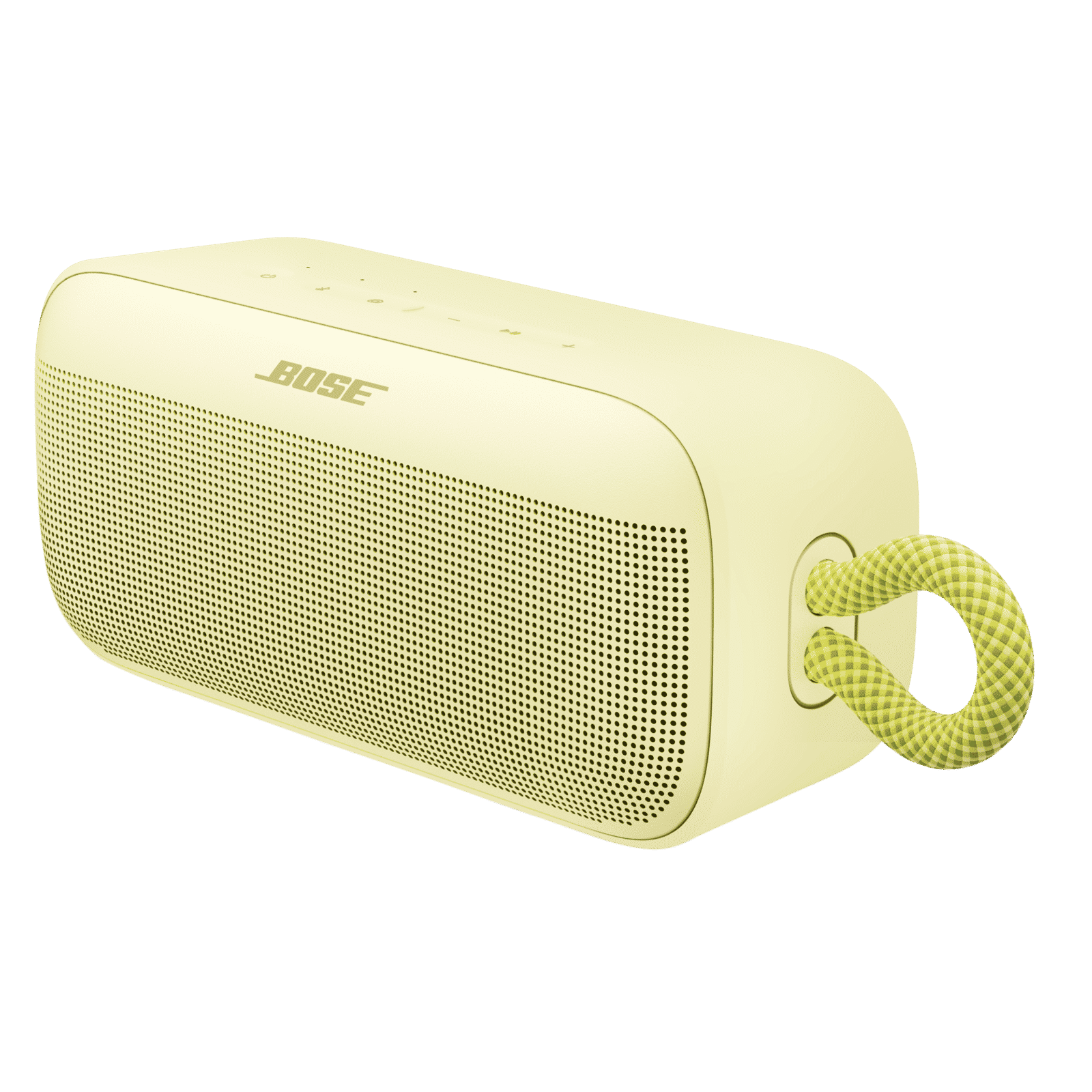 Bose SoundLink Plus 5.25W Portable Bluetooth Speaker (IP67 Water Resistant, 20 Hours Playback Time, Mono Speaker, Citrus Yellow)_3