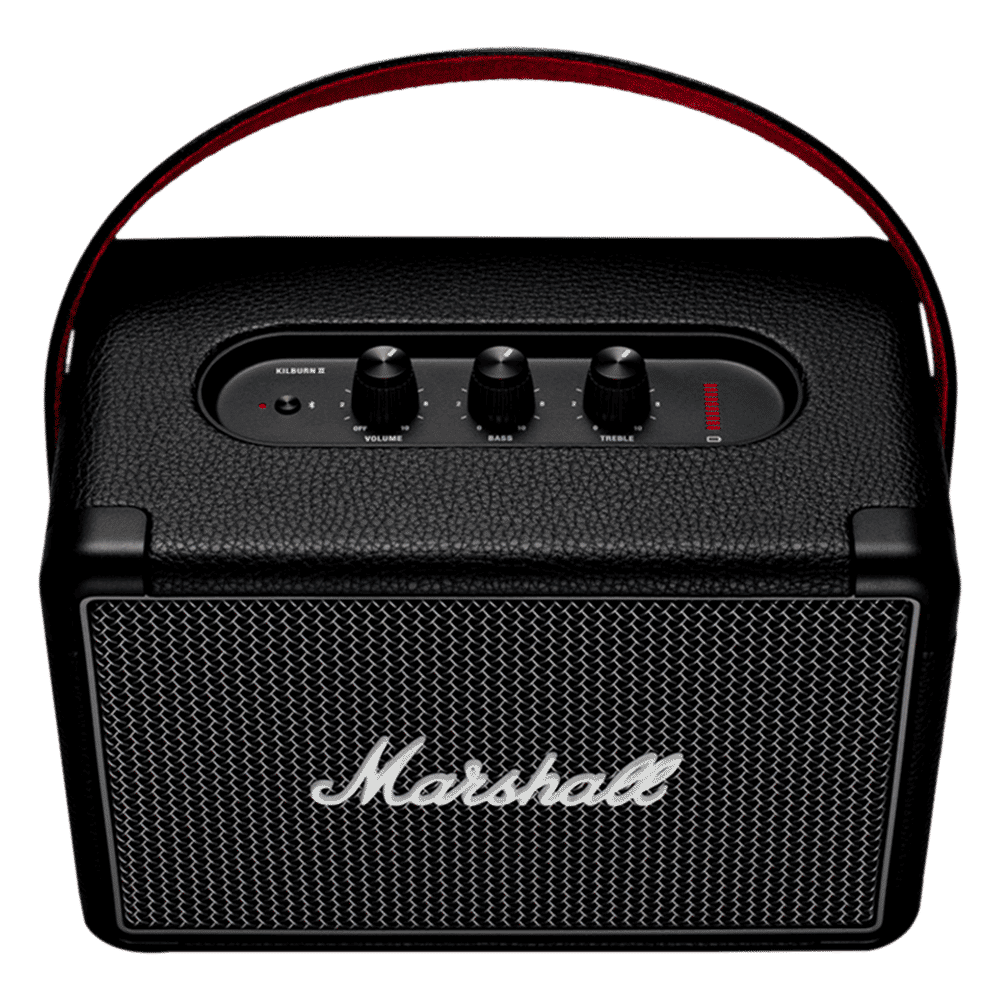 Marshall Kilburn II 36W Portable Bluetooth Speaker (IPX2 Water Resistant, Multi Directional Sound, Stereo Channel, Black)_4