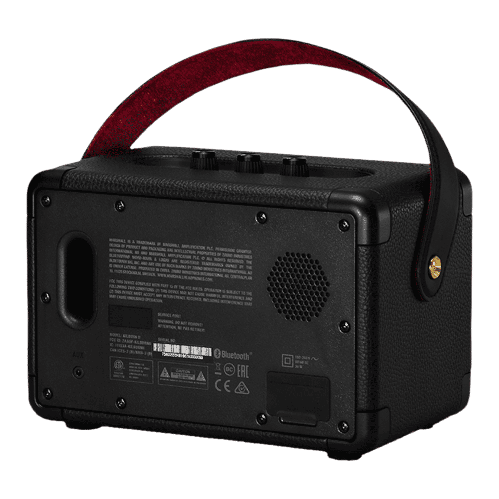 Marshall Kilburn II 36W Portable Bluetooth Speaker (IPX2 Water Resistant, Multi Directional Sound, Stereo Channel, Black)_7