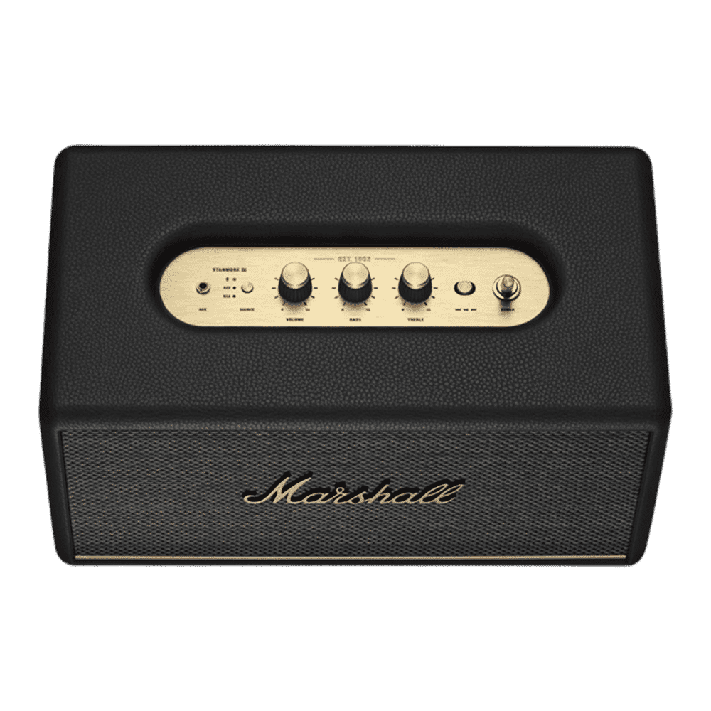 Marshall Stanmore II 80W Bluetooth Speaker (Clean and Precise Audio, Stereo Channel, Black) Marshall Stanmore II 80W Bluetooth Speaker (Clean and Precise Audio, Stereo Channel, Black)_4