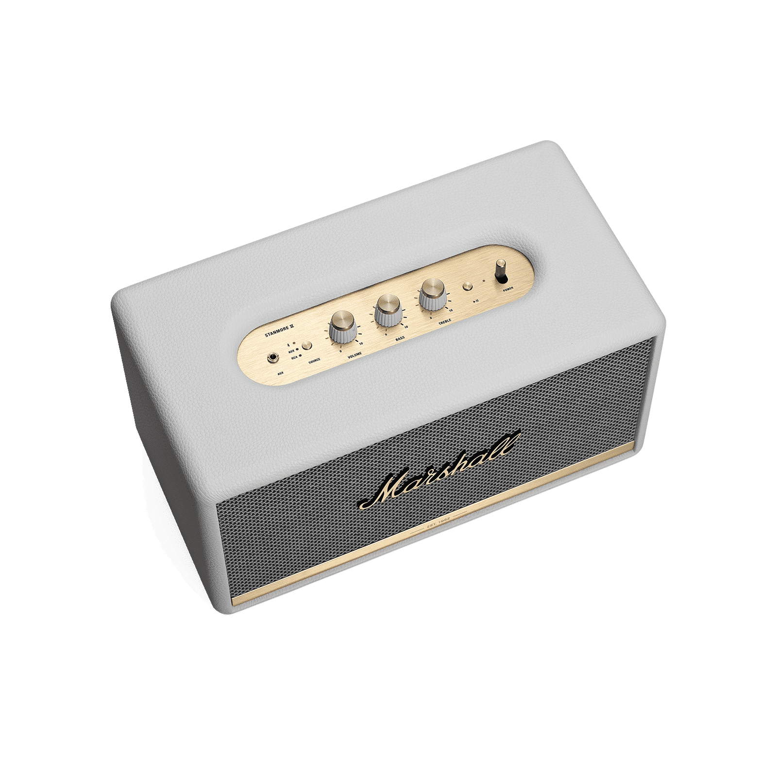 Marshall Stanmore II 80W Portable Bluetooth Speaker (Customise Your Sound, Stereo Channel, White)_7