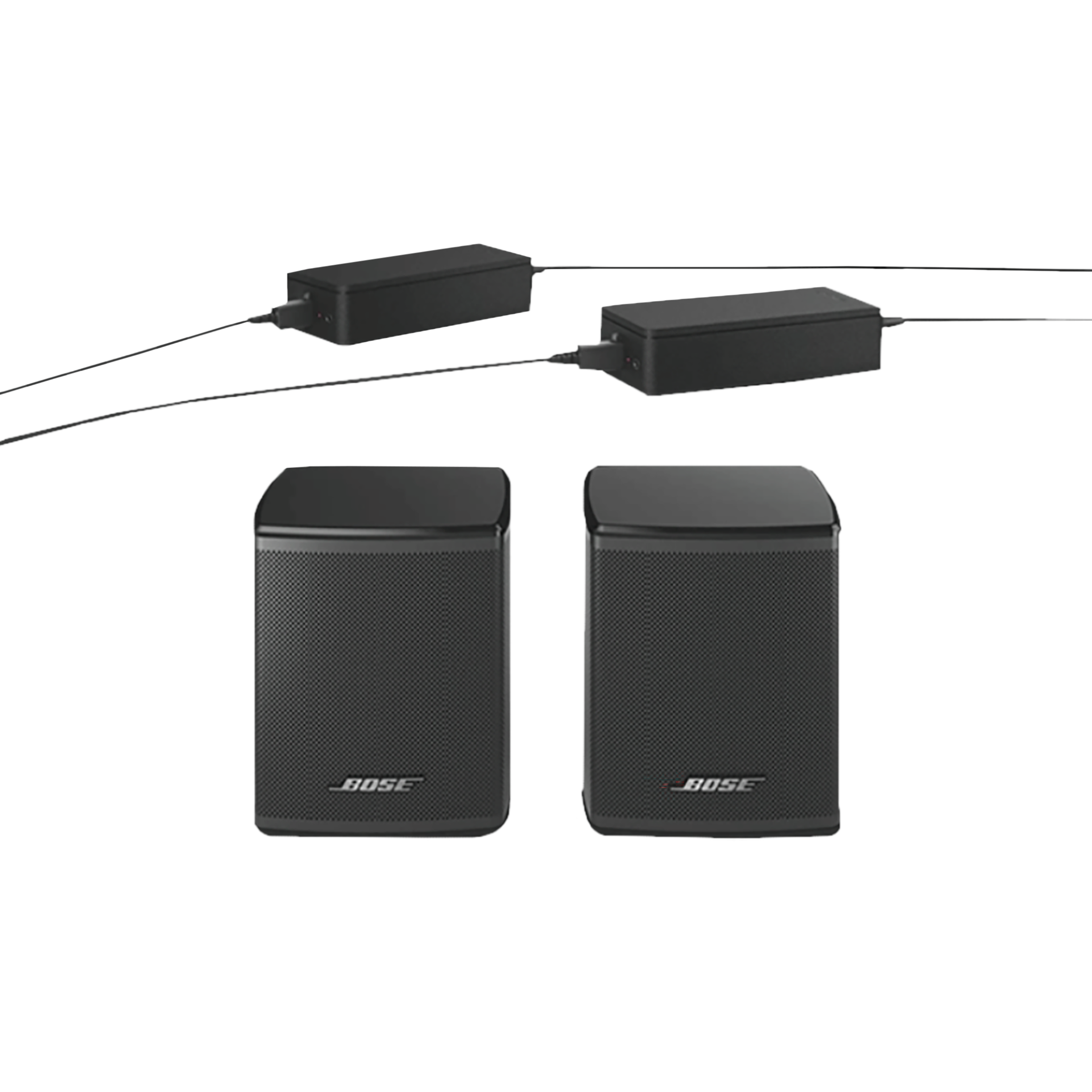 BOSE Virtually Invisible 300 Multimedia Speaker (Authentic Sound, Surround Speaker, Black)_7