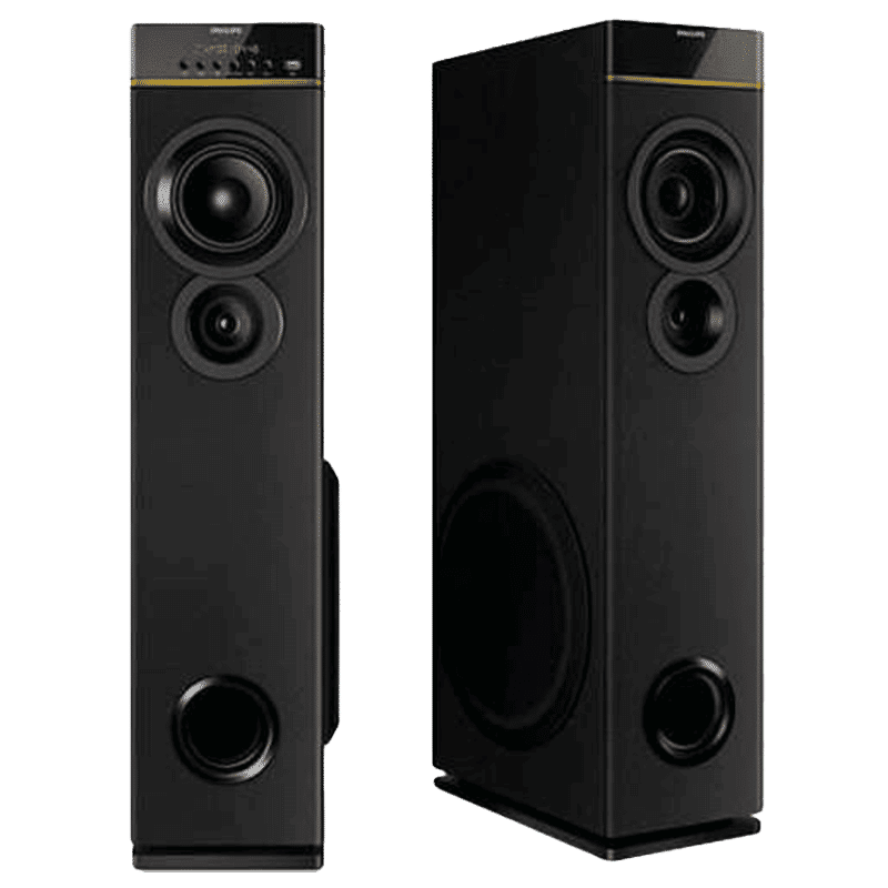 PHILIPS 80W Multimedia Speaker (Surround Sound, 2.0 Channel, Black)_6