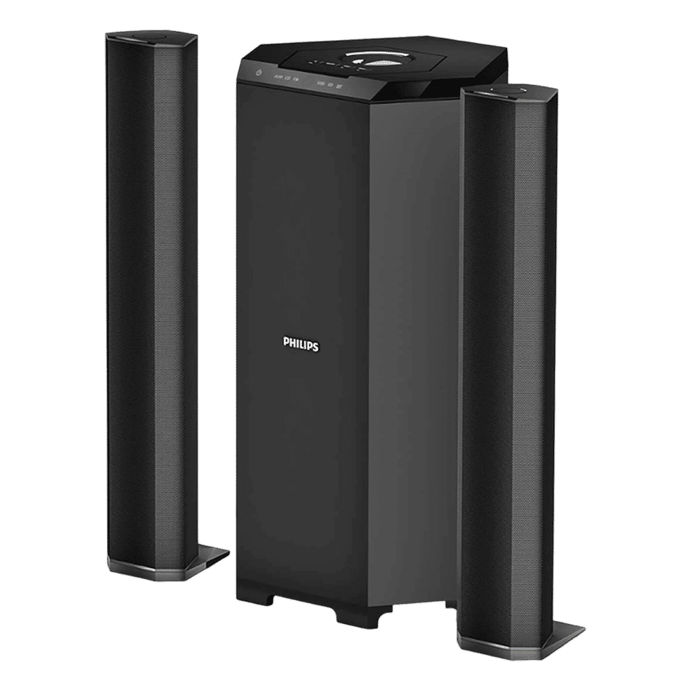 PHILIPS 80W Multimedia Speaker (High Fidelity Sound, 2.1 Channel, Black) PHILIPS 80W Multimedia Speaker (High Fidelity Sound, 2.1 Channel, Black)_3