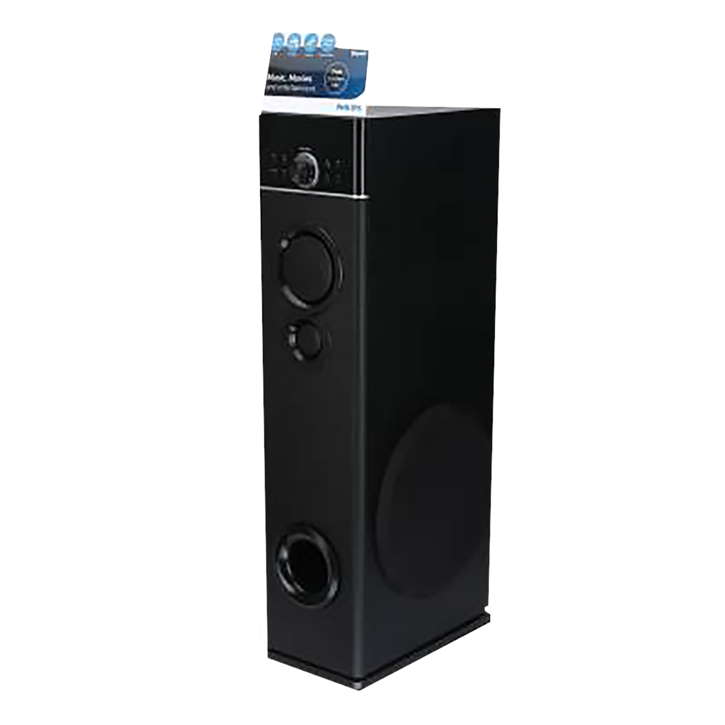 PHILIPS 120W Multimedia Speaker (Surround Sound, 2.0 Channel, Black) PHILIPS 120W Multimedia Speaker (Surround Sound, 2.0 Channel, Black)_9