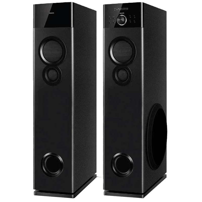 PHILIPS 120W Multimedia Speaker (Surround Sound, 2.0 Channel, Black) PHILIPS 120W Multimedia Speaker (Surround Sound, 2.0 Channel, Black)_10