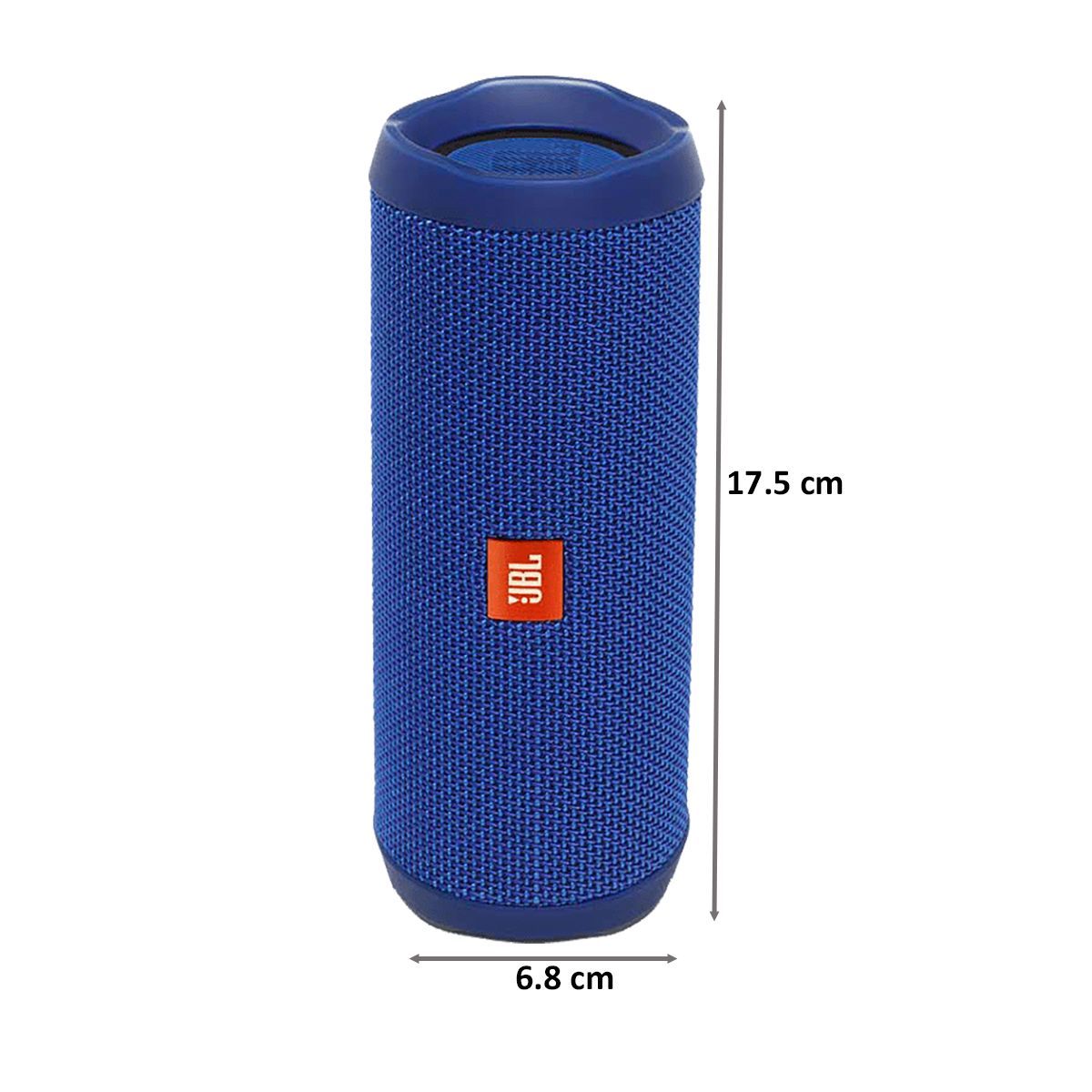 JBL Flip 4 16W Portable Bluetooth Speaker (IPX7 Water Proof, 12 Hours Playback Time, Blue)_2