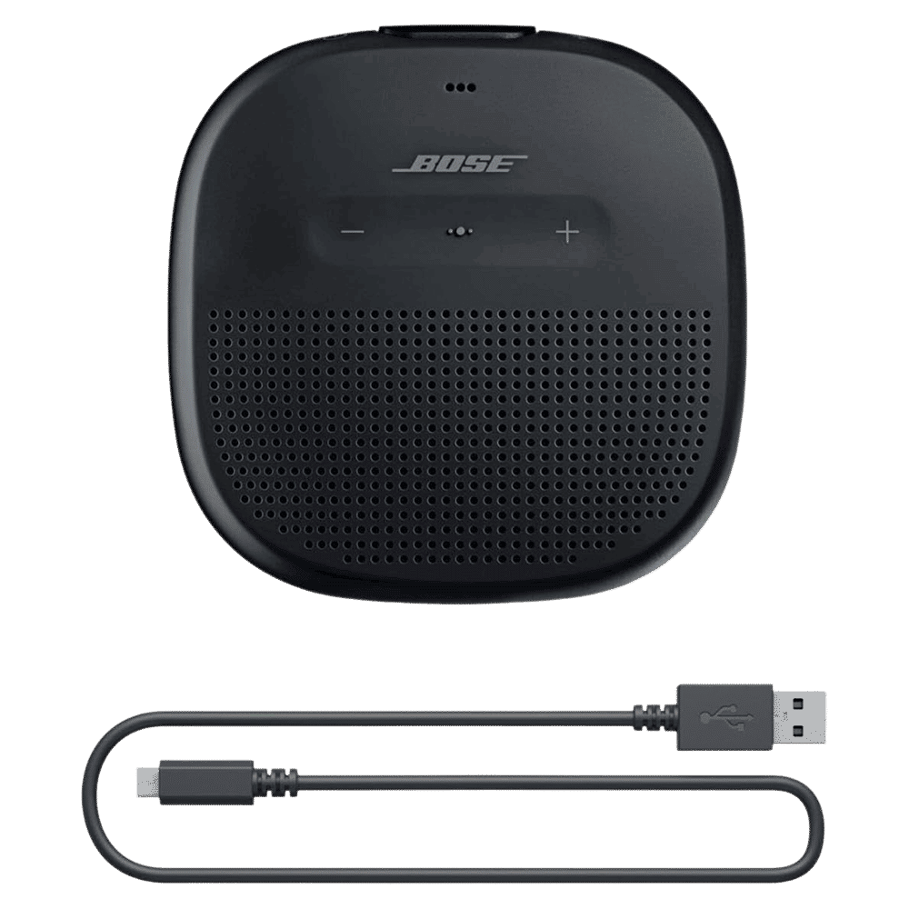 BOSE SoundLink Micro 5W Portable Bluetooth Speaker (IPX67 Water Resistant, Stereo Sound, Mono Speaker, Black) BOSE SoundLink Micro 5W Portable Bluetooth Speaker (IPX67 Water Resistant, Stereo Sound, Mono Speaker, Black)_6