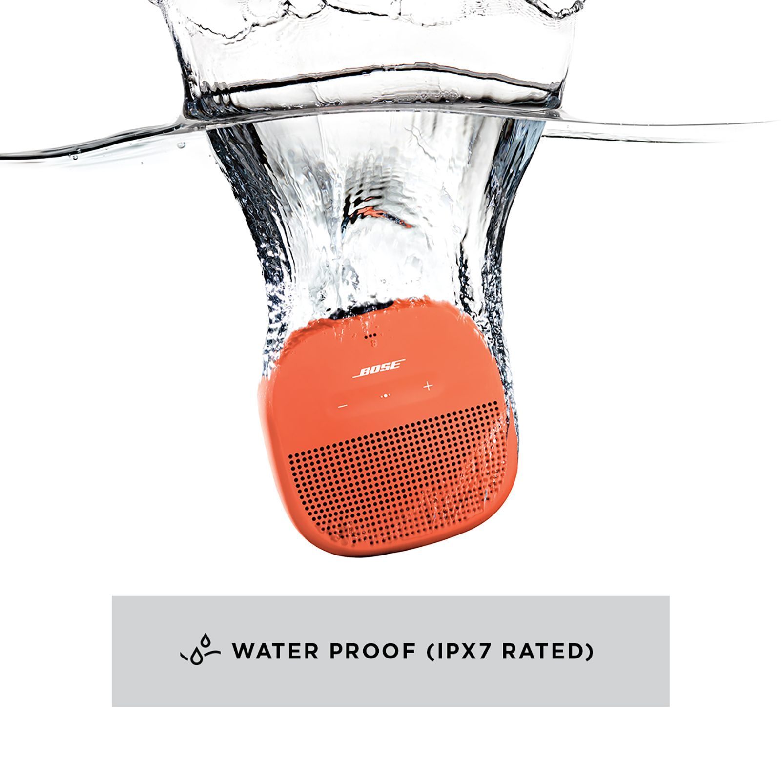 BOSE SoundLink Micro 5W Portable Bluetooth Speaker (IPX67 Water Resistant, Stereo Sound, Mono Speaker, Bright Orange) BOSE SoundLink Micro 5W Portable Bluetooth Speaker (IPX67 Water Resistant, Stereo Sound, Mono Speaker, Bright Orange)_12