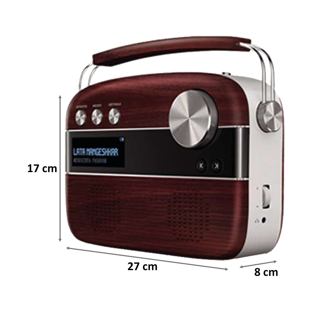 SAREGAMA Carvaan Marathi 6W Portable Bluetooth Speaker (5 Hours Playtime, Stereo Channel, Red) SAREGAMA Carvaan Marathi 6W Portable Bluetooth Speaker (5 Hours Playtime, Stereo Channel, Red)_2