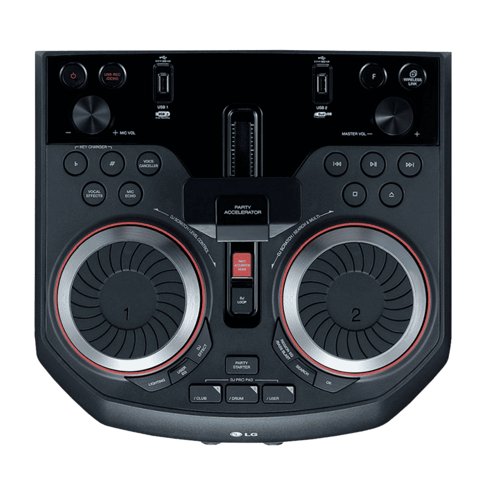 LG X-Boom 1000W Bluetooth Party Speaker with Mic (Bass Blast EQ, Mono Channel, Black) LG X-Boom 1000W Bluetooth Party Speaker with Mic (Bass Blast EQ, Mono Channel, Black)_3