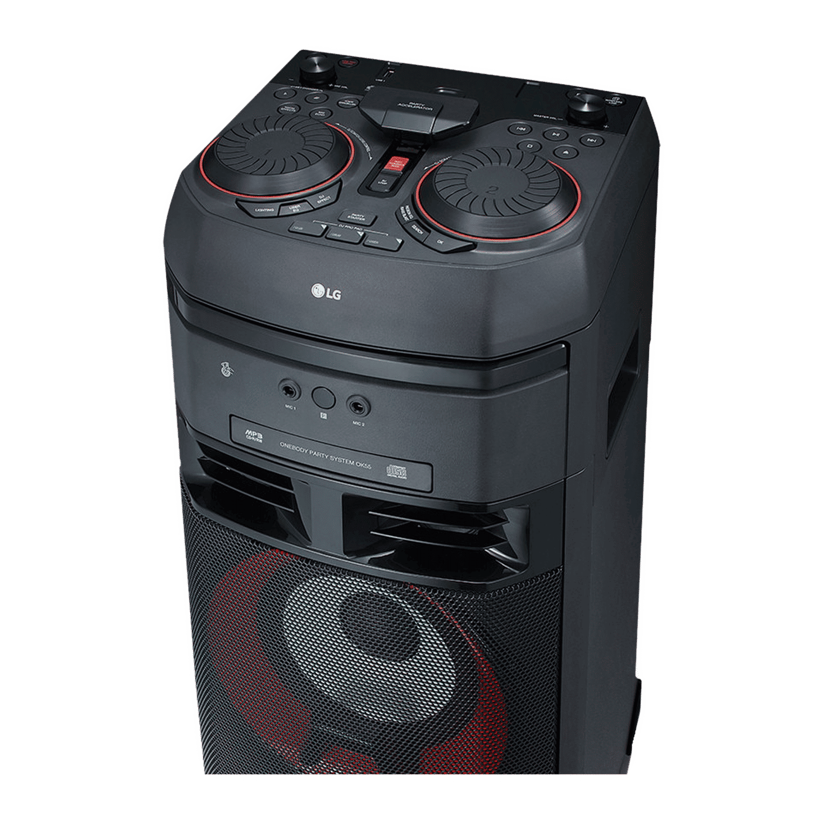 LG X-Boom 500W Bluetooth Party Speaker with Mic (Bass Booster, 2.1 Channel, Black)_7
