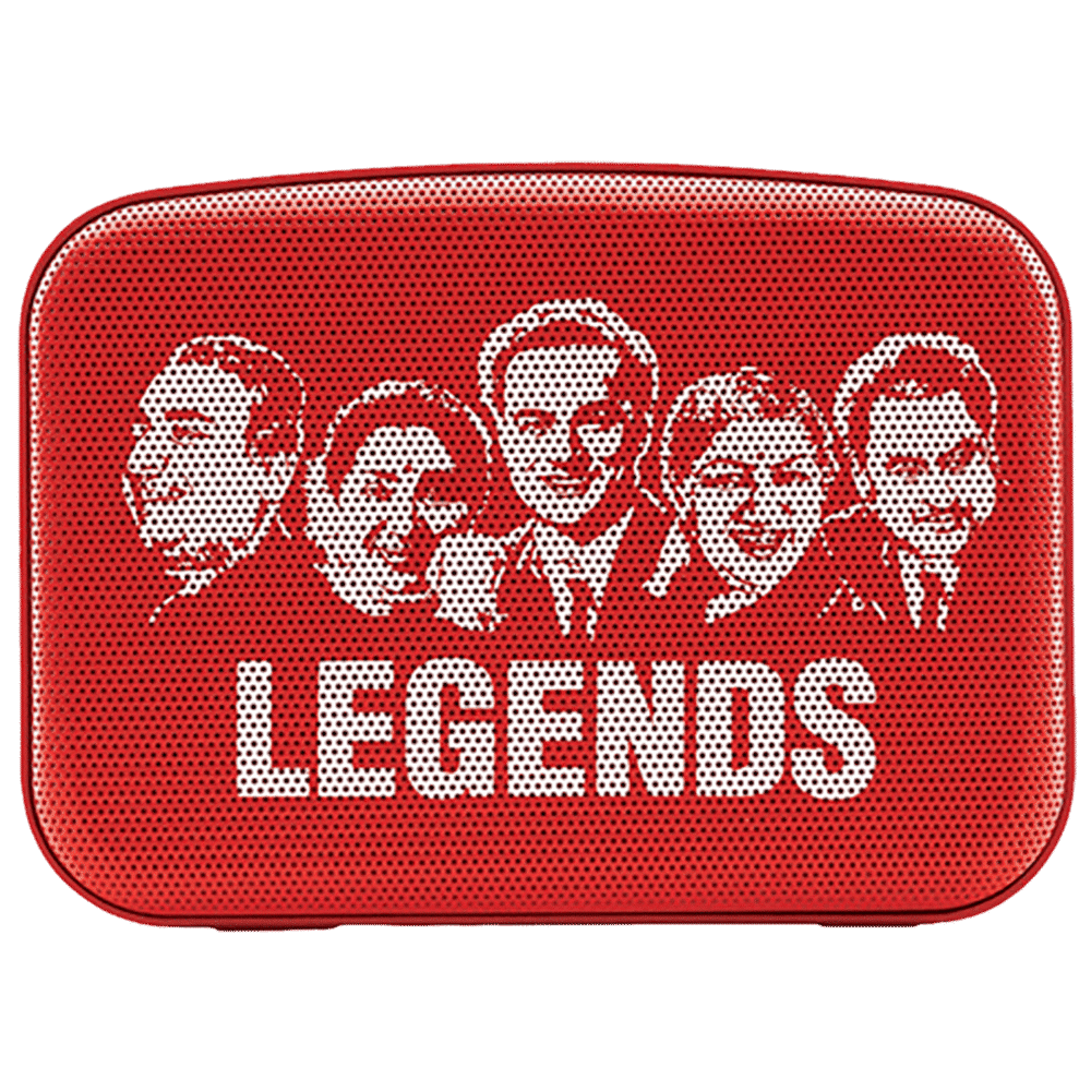 SAREGAMA Carvaan Mini 2.0 Hindi 5W Portable Bluetooth Speaker (4 Hours Playtime, 2.0 Channel, Sunset Red)_1