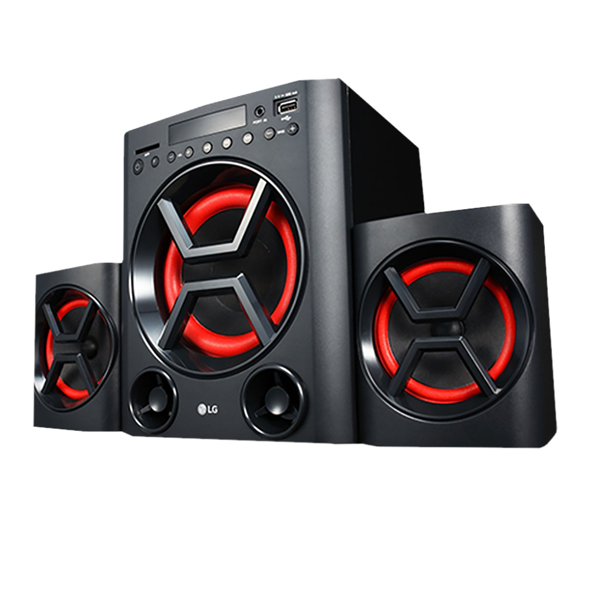 LG 40W Multimedia Speaker (Deep Bass Sound, 2.1 Channel, Red) LG 40W Multimedia Speaker (Deep Bass Sound, 2.1 Channel, Red)_7
