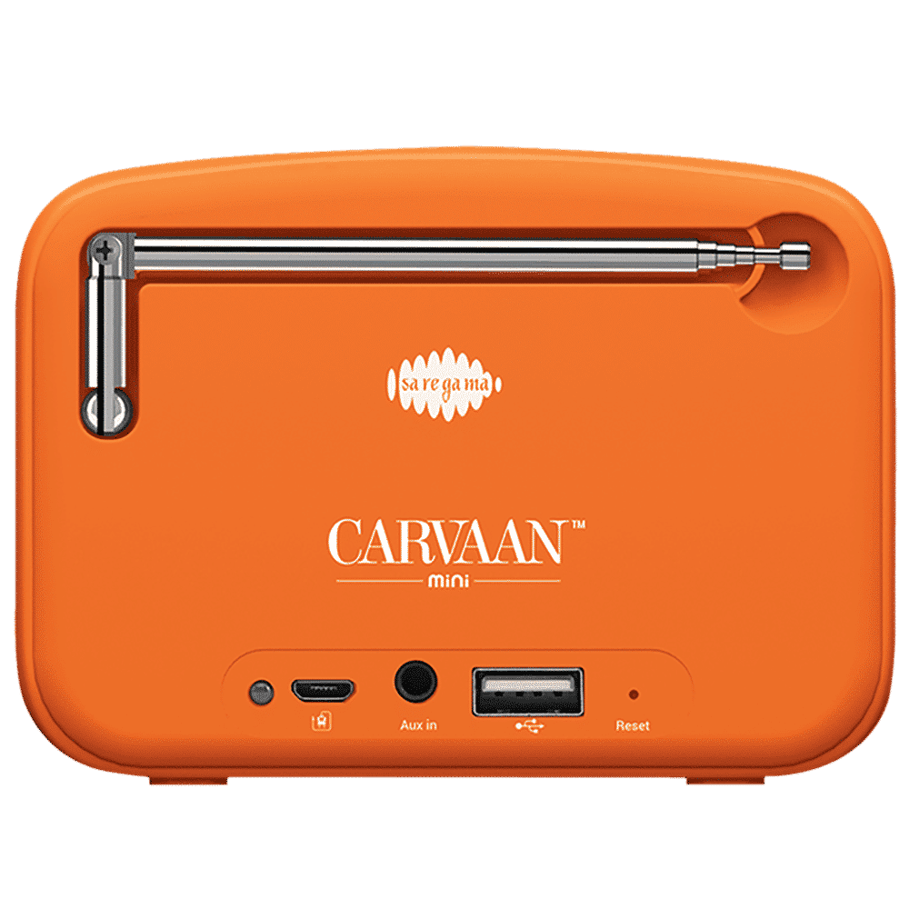 SAREGAMA Carvaan Mini 5W Portable Bluetooth Speaker (4 Hours Playtime, Stereo Channel, Orange) SAREGAMA Carvaan Mini 5W Portable Bluetooth Speaker (4 Hours Playtime, Stereo Channel, Orange)_7