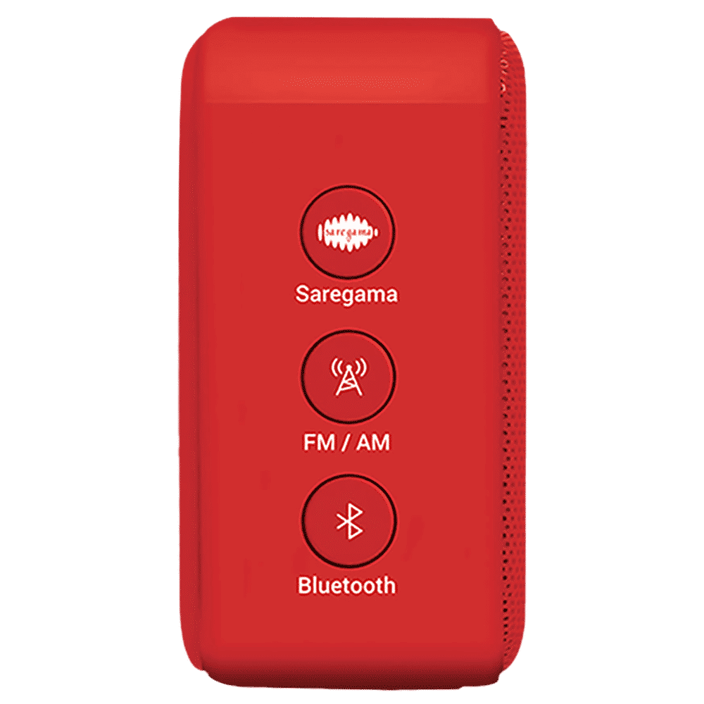 SAREGAMA Carvaan Mini 2.0 Telgu 5W Portable Bluetooth Speaker (4 Hours Playtime, 2.0 Channel, Sunset Red) SAREGAMA Carvaan Mini 2.0 Telgu 5W Portable Bluetooth Speaker (4 Hours Playtime, 2.0 Channel, Sunset Red)_3