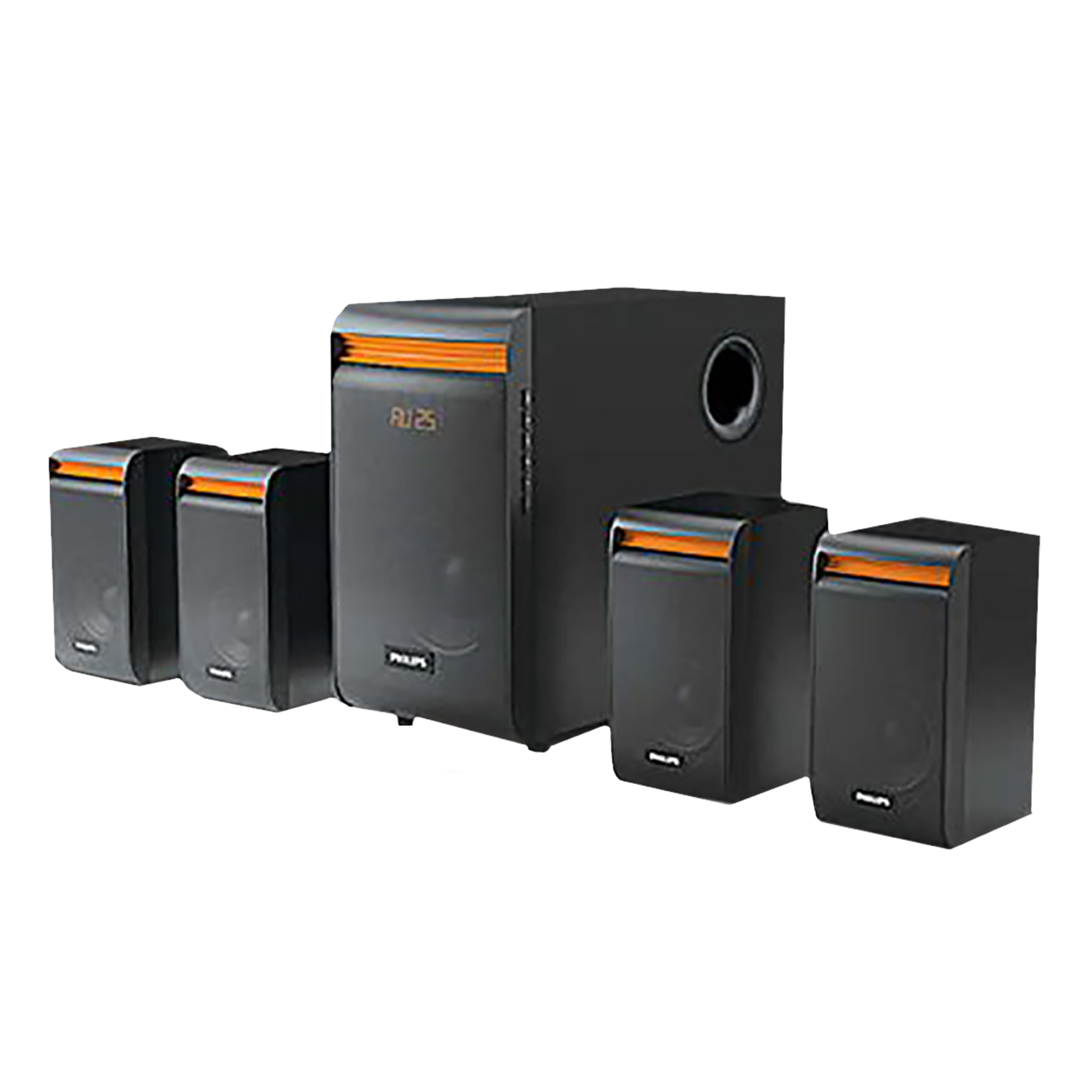 PHILIPS 50W Multimedia Speaker (Surround Sound, 4.1 Channel, Black)_8