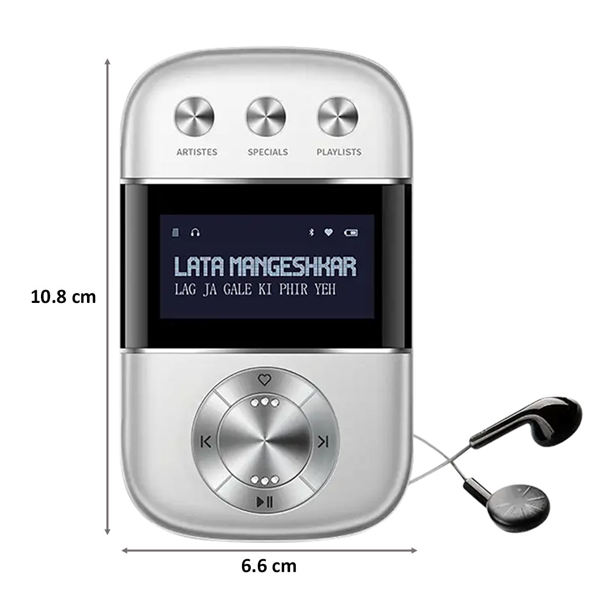 Saregama Carvaan Go Digital Audio Player (GO0001, Silver)_2