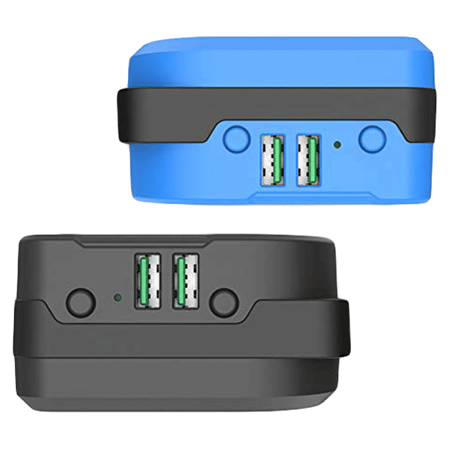 iGear TrioSmartTech 3W Portable Bluetooth Speaker (3 in 1, Mono Channel, Blue)_10