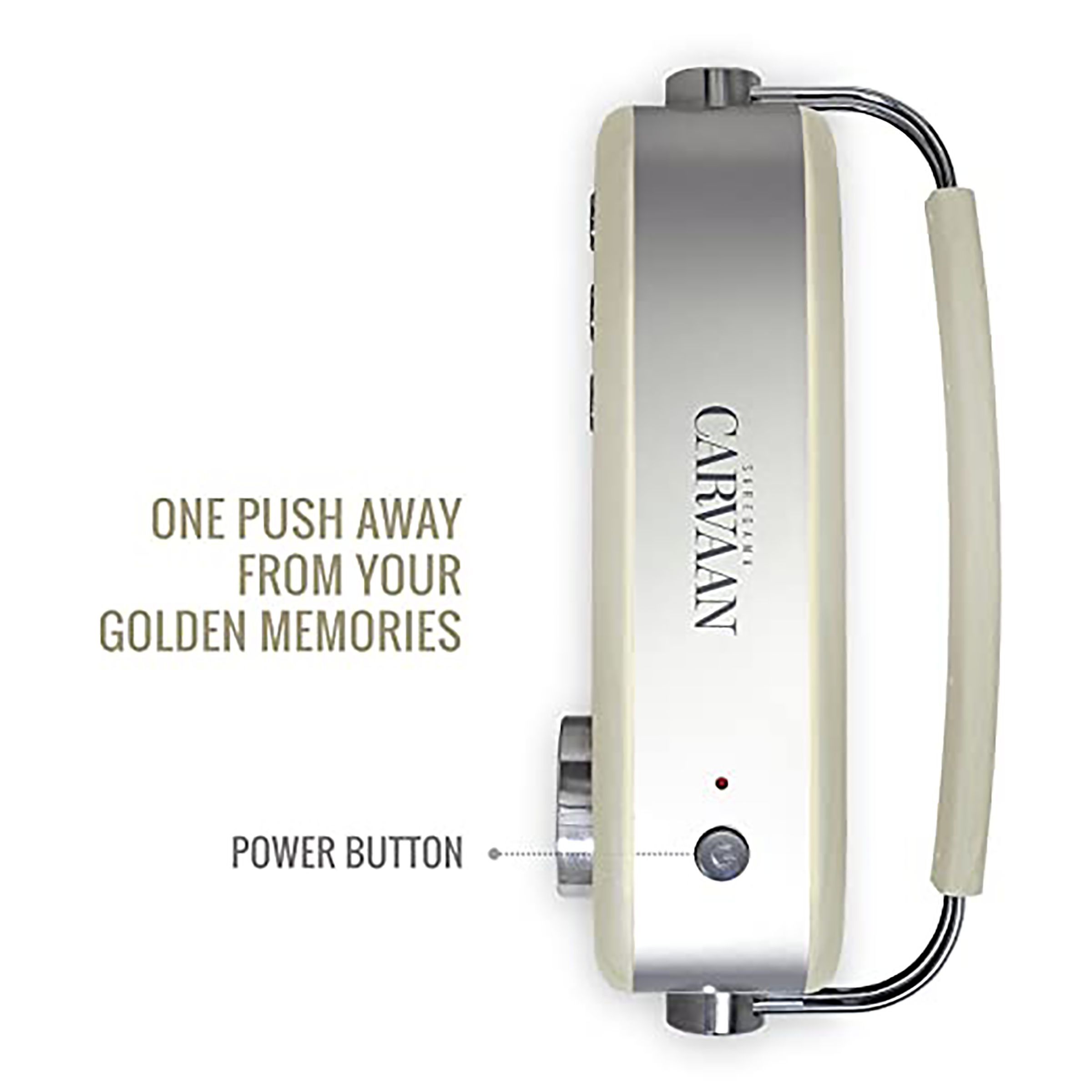 SAREGAMA Carvaan 6W Portable Bluetooth Speaker (5000 Pre Loaded Songs, Stereo Channel, White)_8