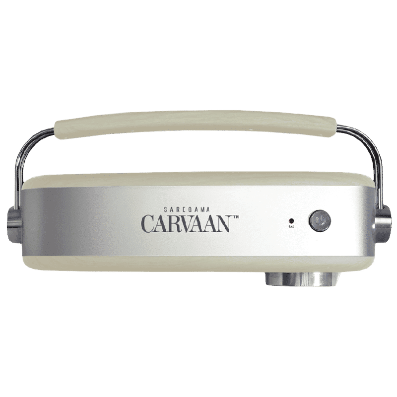 SAREGAMA Carvaan 6W Portable Bluetooth Speaker (5000 Pre Loaded Songs, Stereo Channel, White)_4