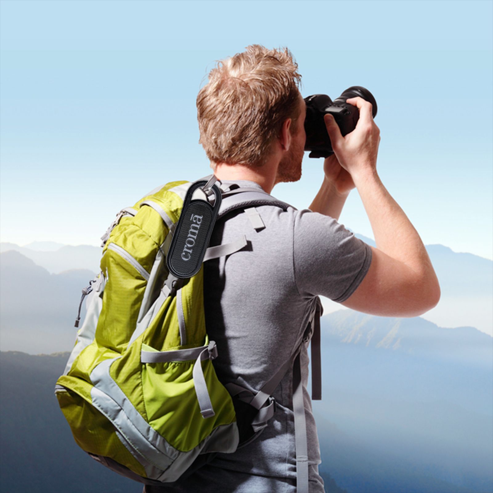 Croma 2W Portable Bluetooth Speaker (With Hook, Mono Channel, Black) Croma 2W Portable Bluetooth Speaker (With Hook, Mono Channel, Black)_8