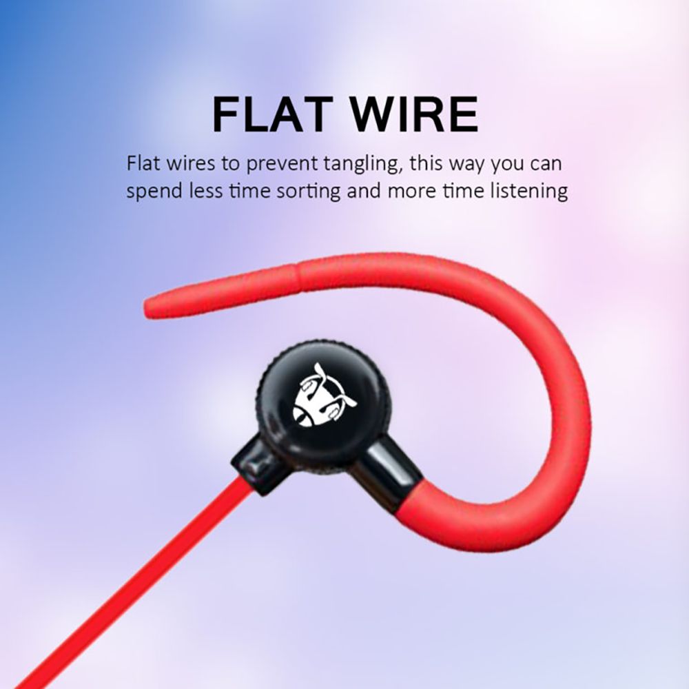 ANT AUDIO H25 Neckband with Noise Reduction (Splash & Water Resistant, X-Bass Technology, Red)_3