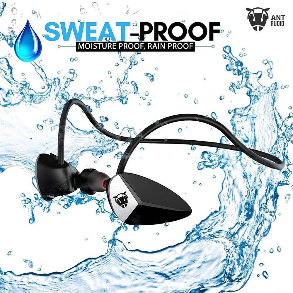 ANT AUDIO H27 Neckband with Noise Reduction (Sweat & Water Resistant, X-Bass Technology, Black)_3