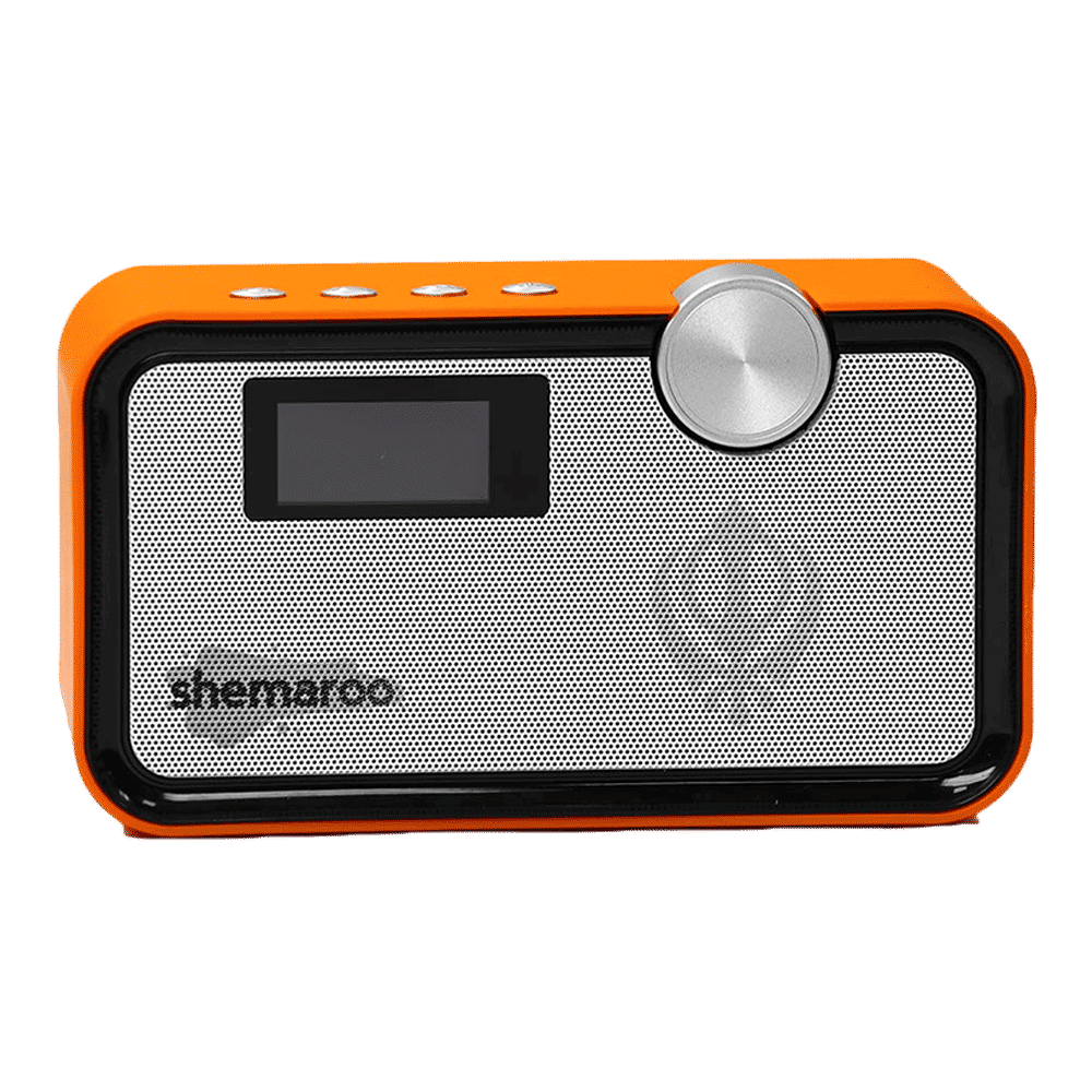 shemaroo Amrit Bani 5W Portable Bluetooth Speaker (LED Display, 5.0 Channel, Saffron)_8