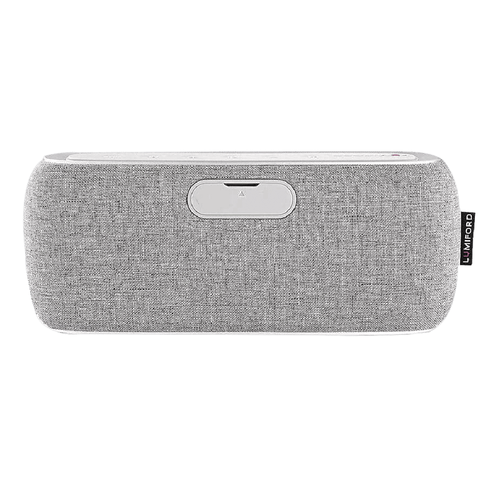LUMIFORD Digi Clock 3-in-1 10W Portable Bluetooth Speaker (Built-In FM Radio, Stereo Sound, Grey)_5