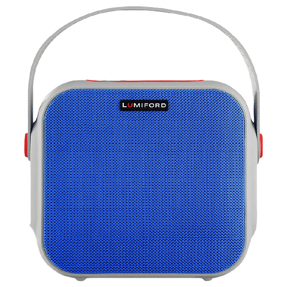 Lumiford GoFash-NY Broadway 16W Portable Bluetooth Speakers (IPX5 Water Proof, 2.1 Channel, Blue)_1