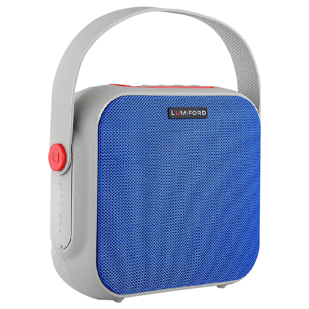Lumiford GoFash-NY Broadway 16W Portable Bluetooth Speakers (IPX5 Water Proof, 2.1 Channel, Blue)_12