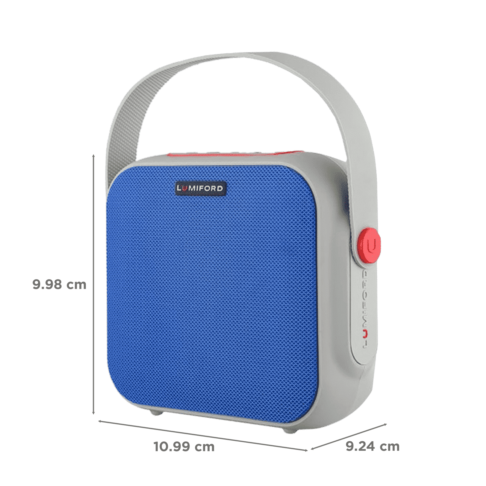 Lumiford GoFash-NY Broadway 16W Portable Bluetooth Speakers (IPX5 Water Proof, 2.1 Channel, Blue)_2