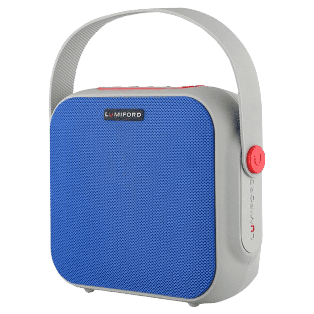 Lumiford GoFash-NY Broadway 16W Portable Bluetooth Speakers (IPX5 Water Proof, 2.1 Channel, Blue)_4