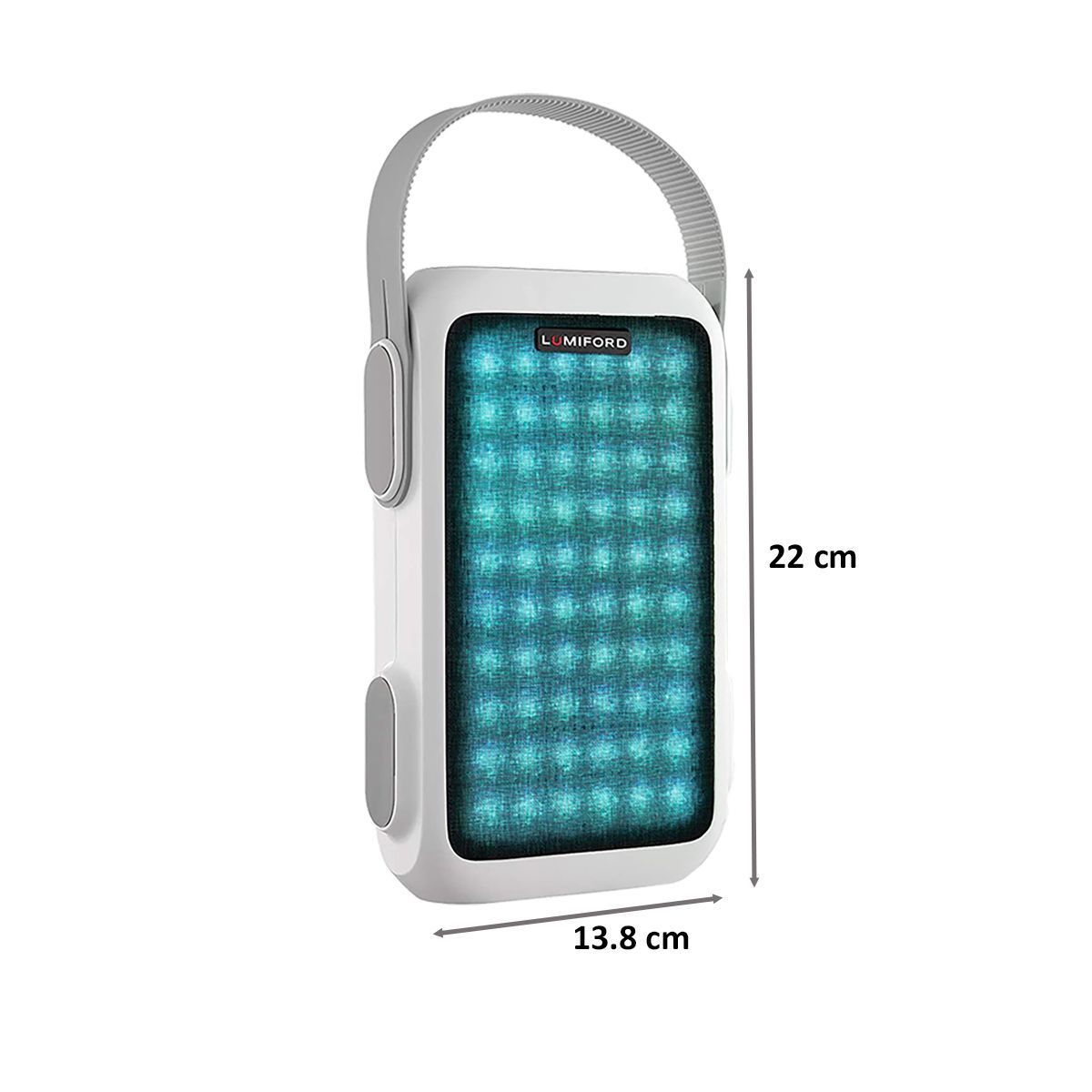 Lumiford GoFash Broadway 16W Portable Bluetooth Speakers (IPX5 Water Resistant, 2.1 Channel, Grey)_2