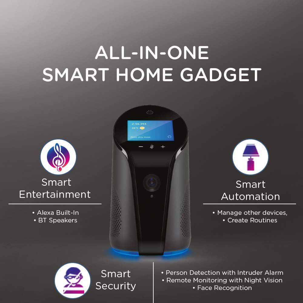 Qubo Smart speaker (HCI01A, Black)_11