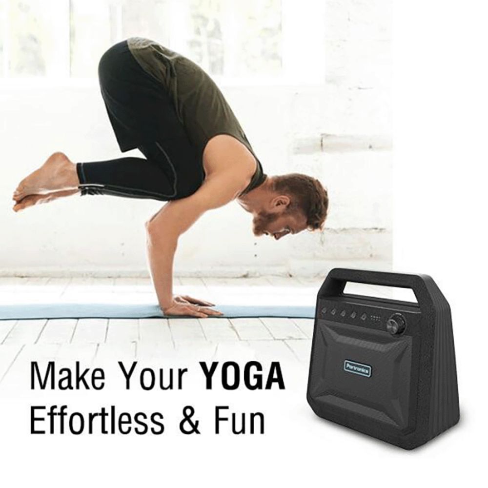 PORTRONICS Roar 24W Portable Bluetooth Speaker (Splash Resistant, Black)_5