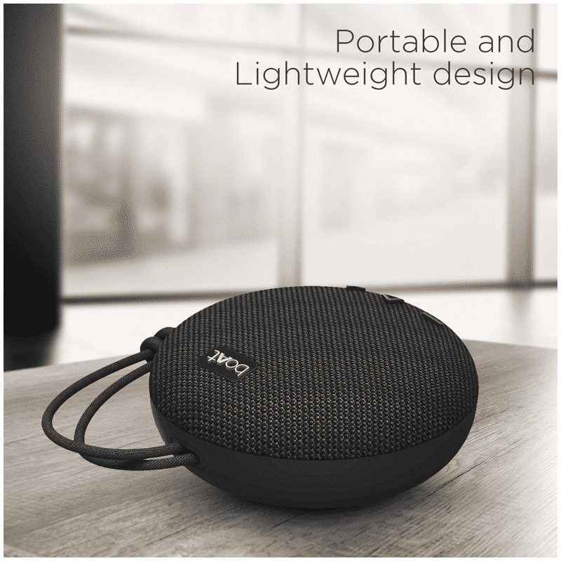 boAt Stone 193 5W Portable Bluetooth Speaker (IPX7 Water Resistant, 4 Hours Playtime, Black)_8