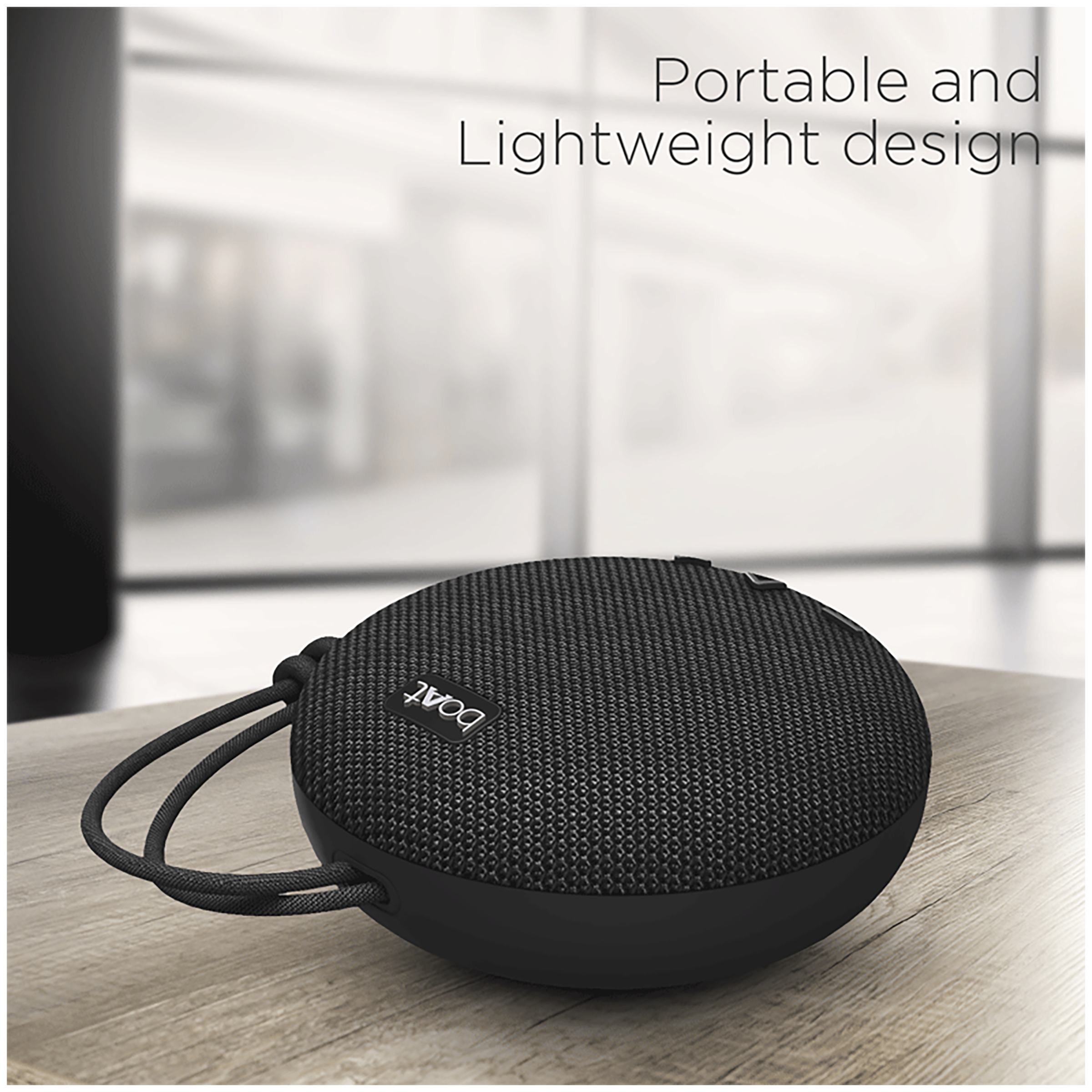 boAt Stone 193 5W Portable Bluetooth Speaker (IPX7 Water Resistant, 4 Hours Playtime, Black)_3