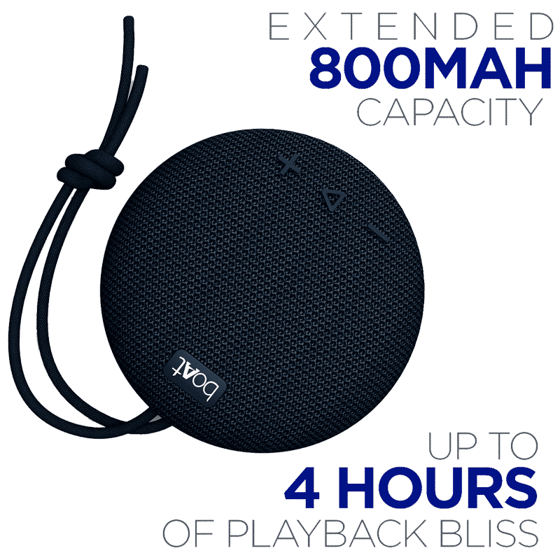 boAt Stone 193 5W Portable Bluetooth Speaker (IPX7 Water Resistant, 4 Hours Playtime, Dark Slate Blue) boAt Stone 193 5W Portable Bluetooth Speaker (IPX7 Water Resistant, 4 Hours Playtime, Dark Slate Blue)_8