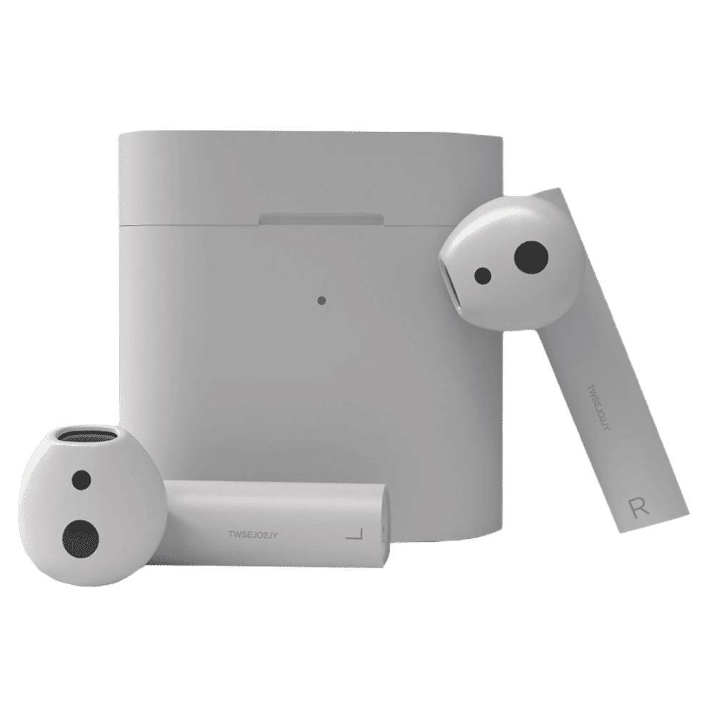 Xiaomi Earphones 2 ZBW4494IN TWS Earbuds with Environmental Noise Cancellation (Quick Charge, White)_1