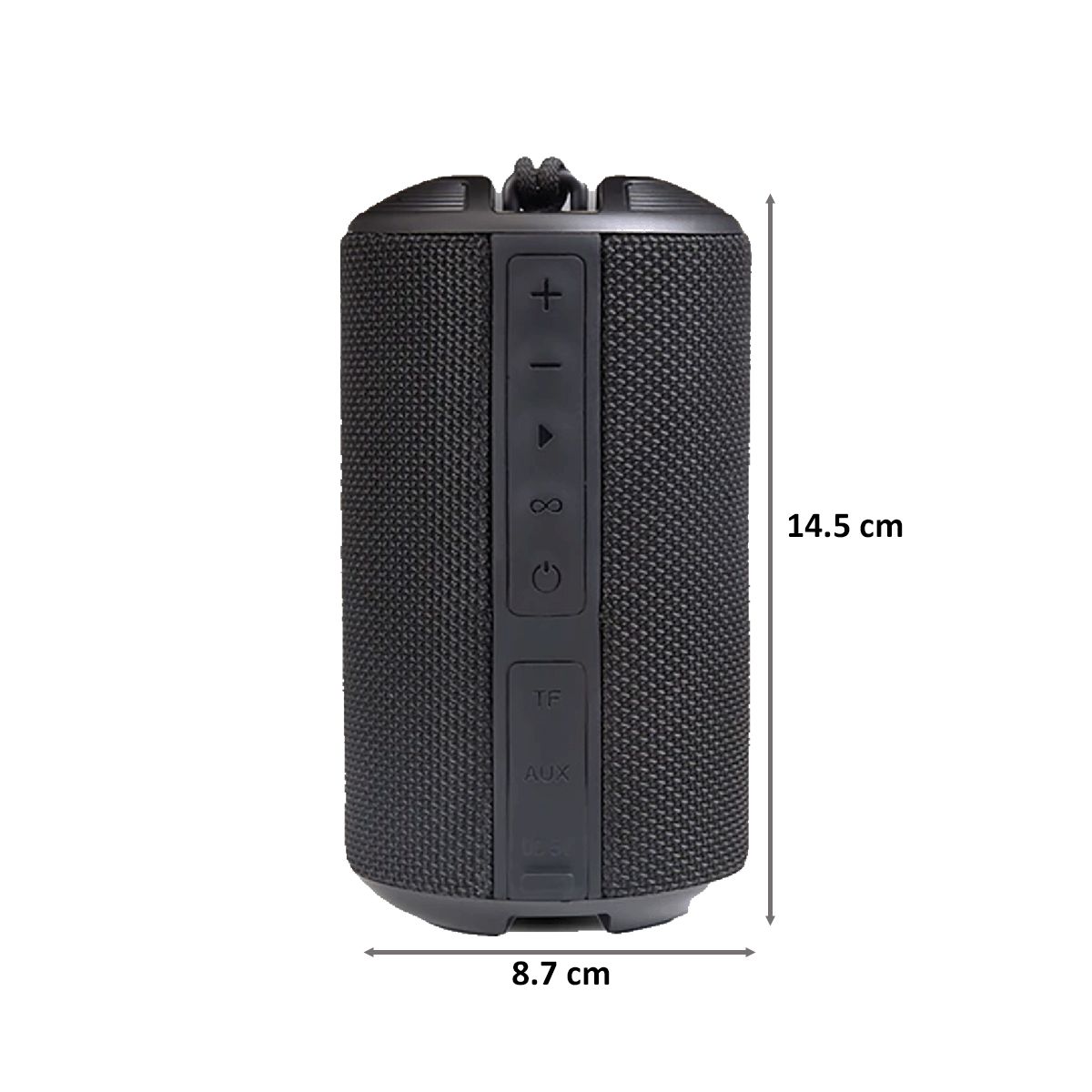 ambrane 10 Watts Portable Bluetooth Speaker (IPX6 Water Resistant, HD Sound, Black)_2