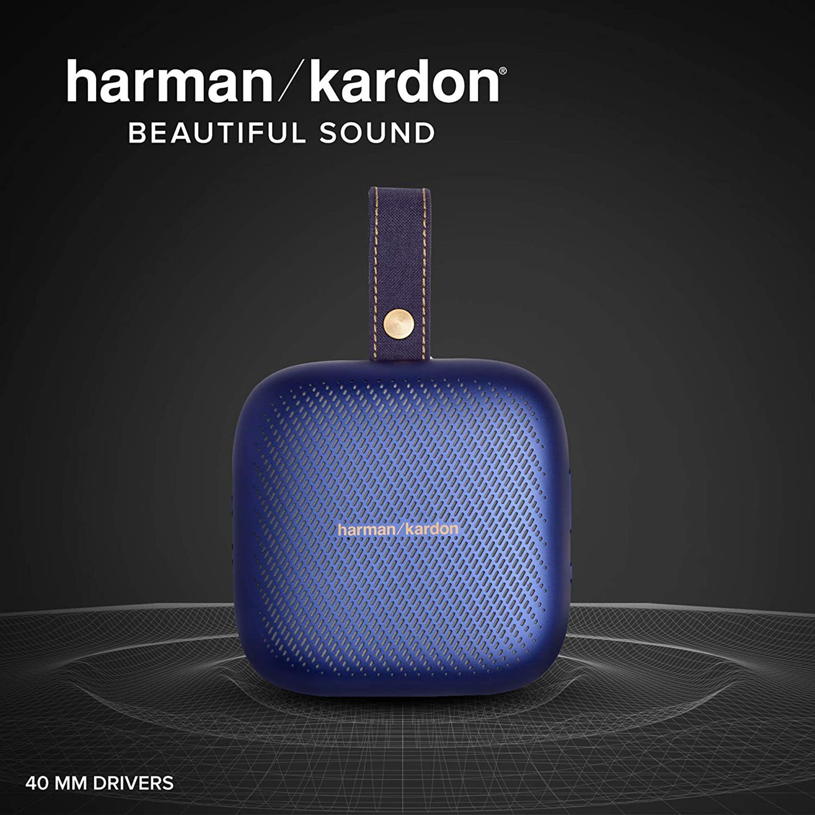 harman kardon Neo 3 Watts Portable Bluetooth Speaker (IPX7 Waterproof, HKNEOBLU, Blue)_7