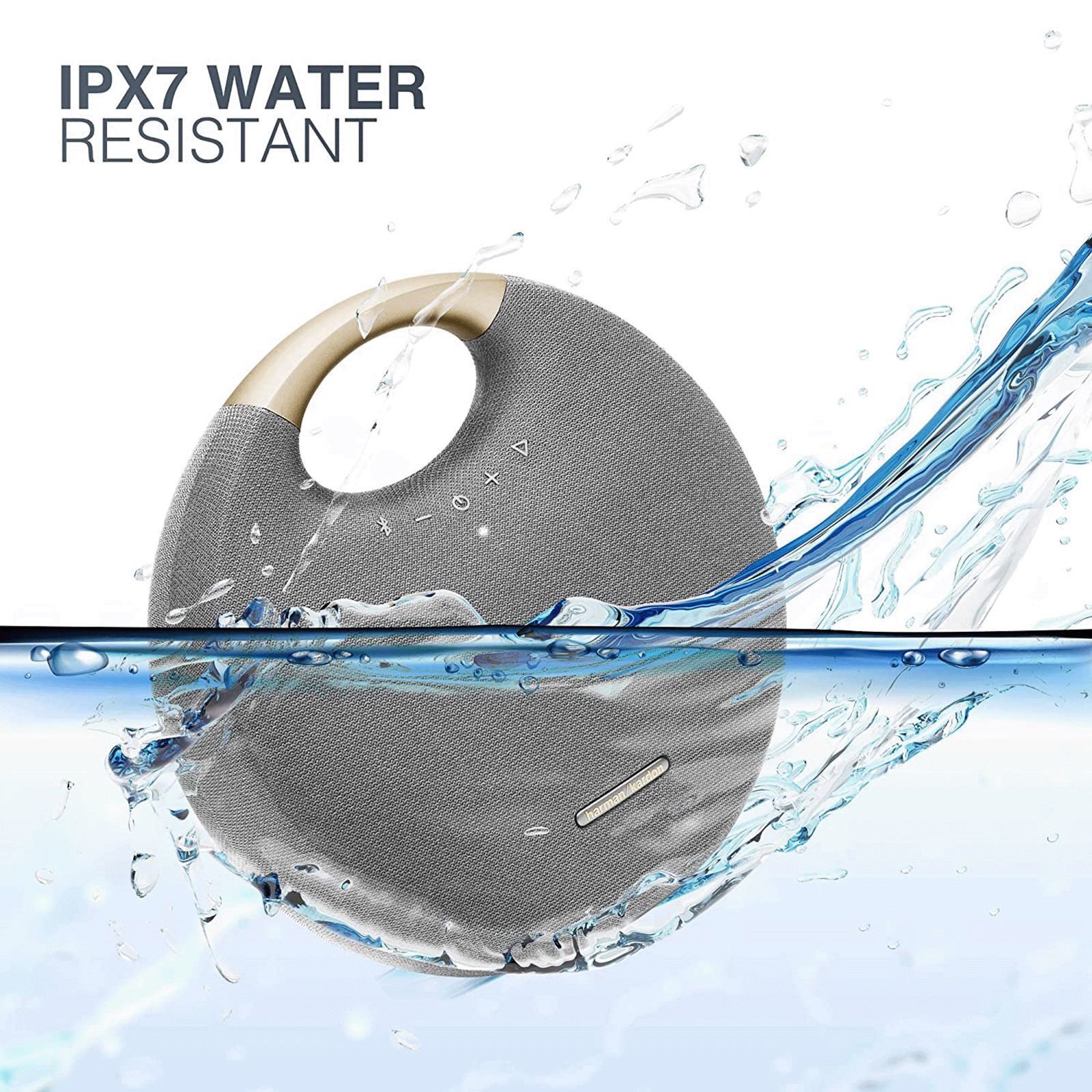 harman kardon Onyx Studio 6 50W Portable Bluetooth Speaker (IPX7 Waterproof, 8 Hours Playtime, Grey)_8